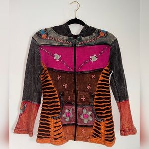 India Boutique Zip-Up